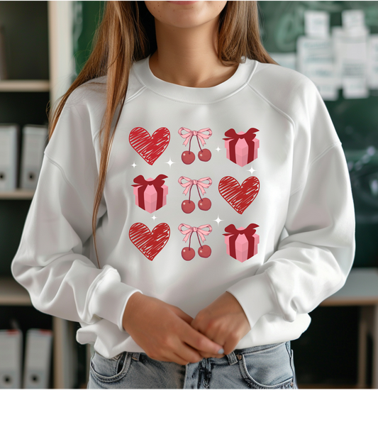 Valentine Hearts Unisex Tee